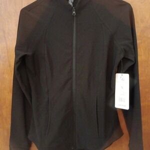 Athletica Vogo Jacket Full Zip Black Sz L
